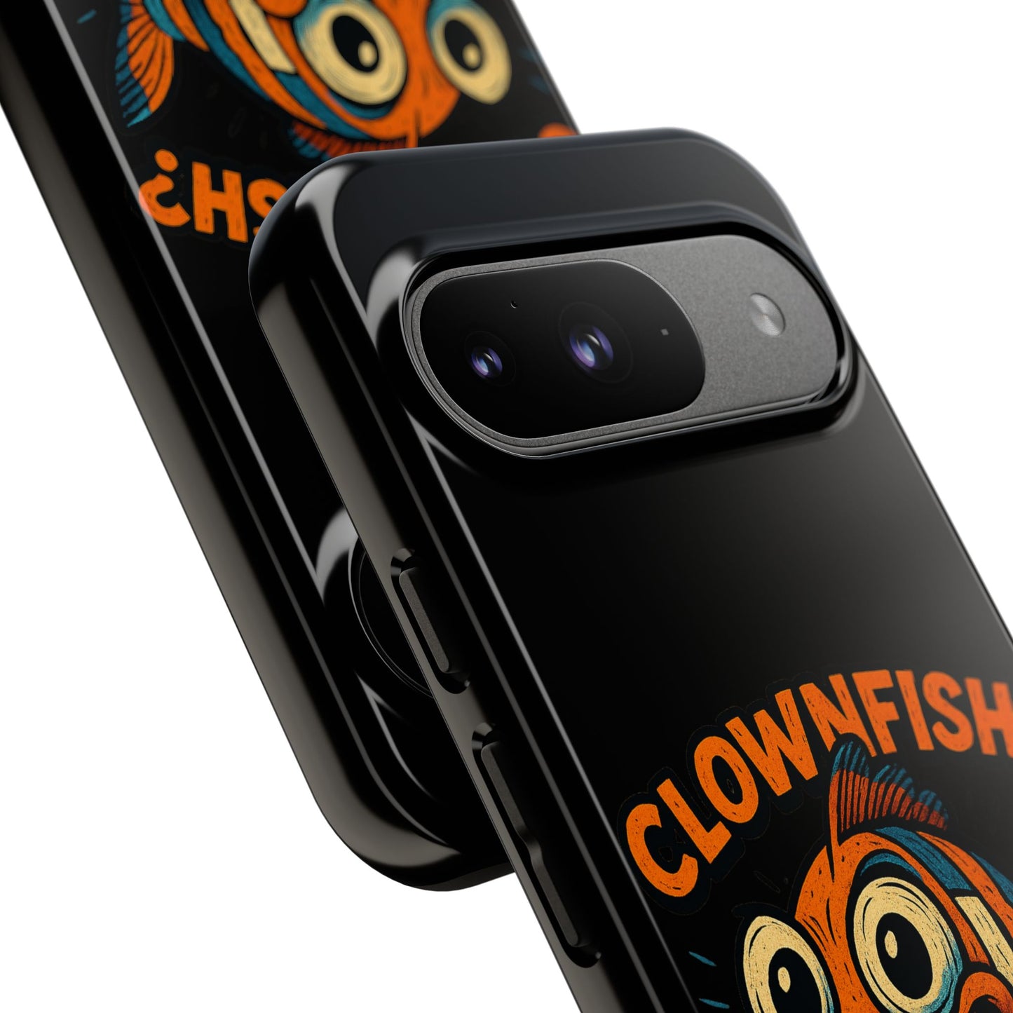 Phone Case — “Clownfish? I’m a Killer Joke.” Funny Creepy Fish Graphic
