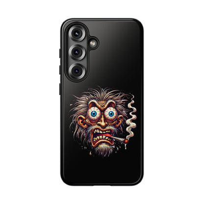 Phone Case — Wild Cartoon Monster Smoking Design