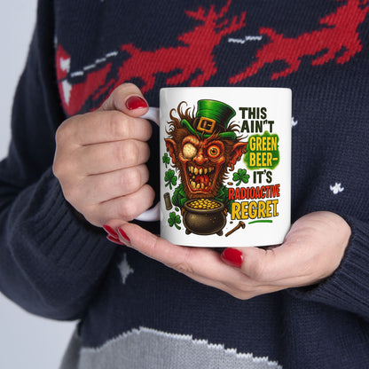 Radioactive Regret Leprechaun Mug