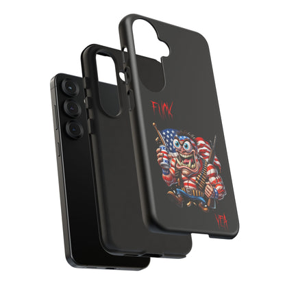 Patriotic Madman Phone Case — 'Funk Yea' USA Flag Tough Case