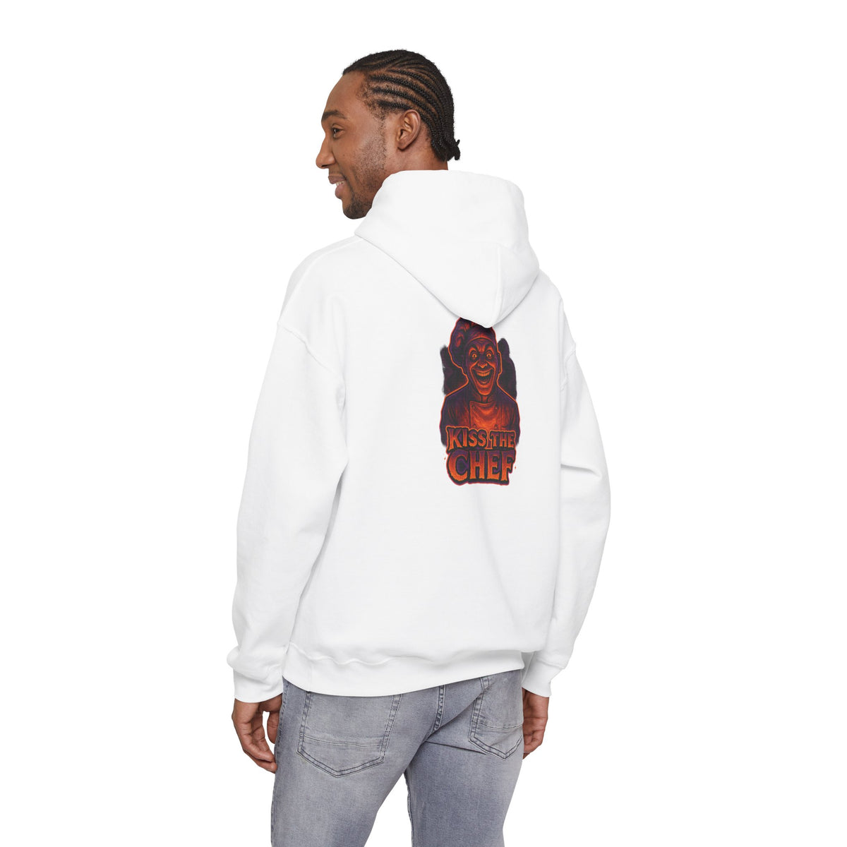 Kiss My Chef Hoodie — Funny Chef Graphic Hooded Sweatshirt