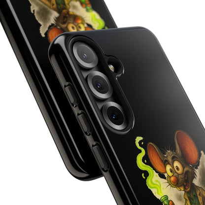 Phone Case — Funny Cartoon Rat "Oops That Wasn't Cheese" Protective Cover