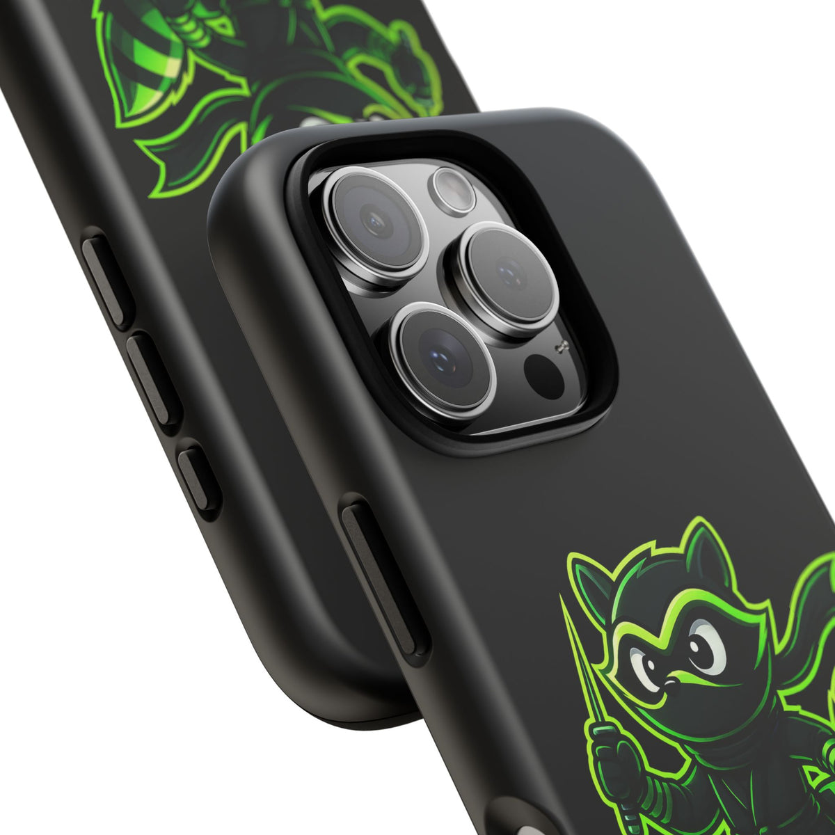 Raccoon Ninja Phone Case — "I Came. I Saw. I Raccooned." Protective iPhone Cover