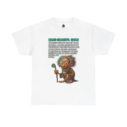 Grandpa Gnar – Chaotic Geriatric Wizard T-Shirt