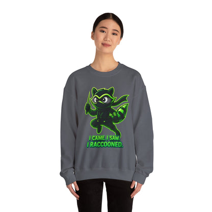 I Raccooned Ninja Crewneck