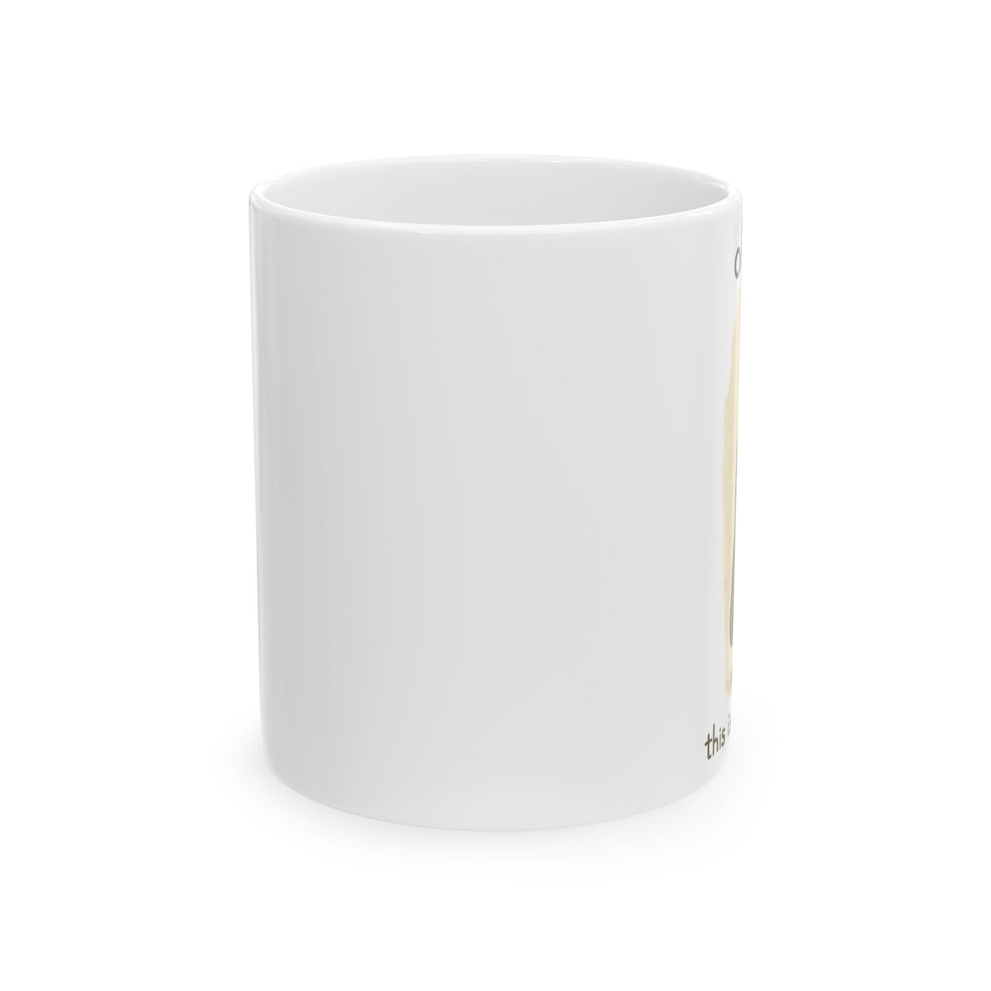 Coffee Mug — Funny Bong Cartoon Design (11oz, 15oz)