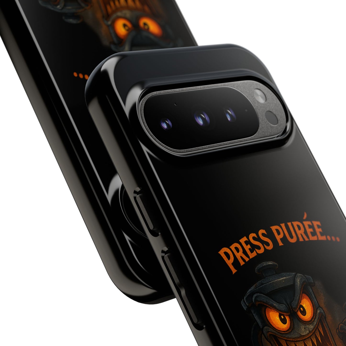 Phone Case - 'Press Purée...and Pray' Halloween Horror Protective Cover