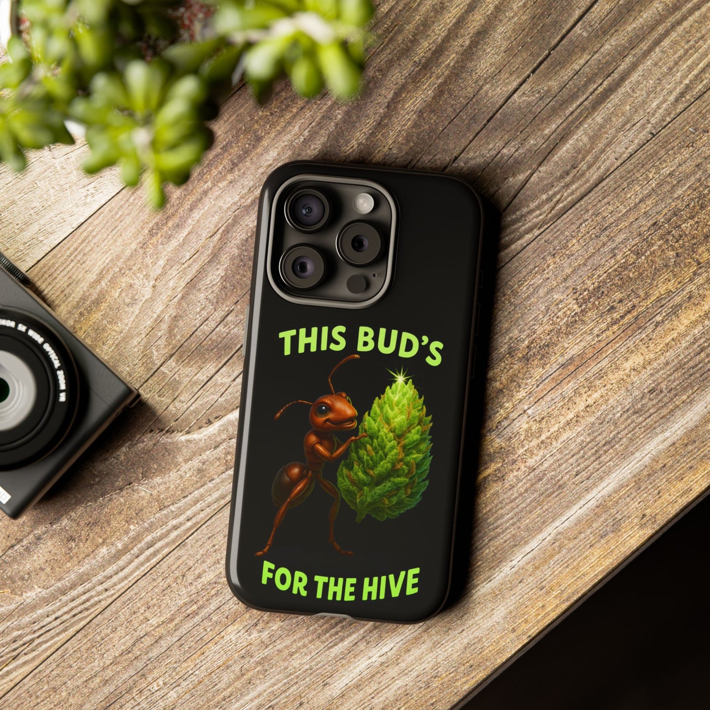 Phone Case — "This Bud's For The Hive" Ant & Hop Design