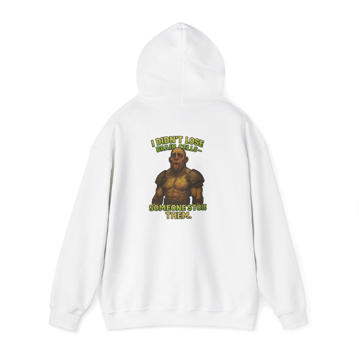 Hoodie — 'I Didn't Loose Brain Cells' Warrior Graphic Hoodie