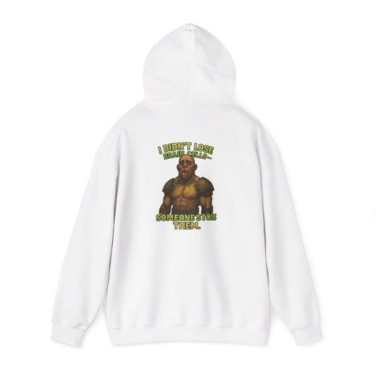 Hoodie — 'I Didn't Loose Brain Cells' Warrior Graphic Hoodie