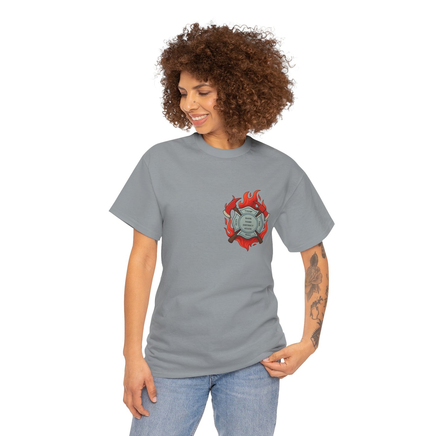 We Hold the Line – Firefighter Valor Tee