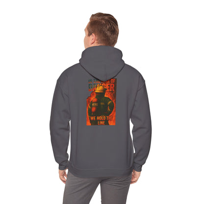 Heat of Danger Firefighter Hoodie
