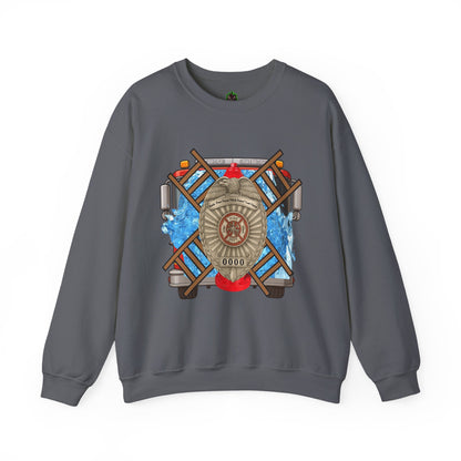 Firefighter by Trade Protector by Choice Crewneck Sweatshirt