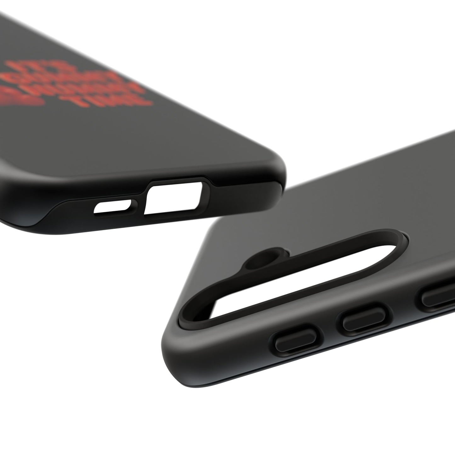 Phone Case — "It's Gummy Nummy Time" Red Gummy Bear Protective Case
