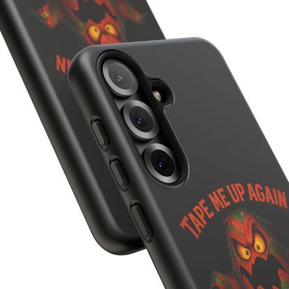 Phone Case - 'Tape Me Up Again and I'll Haunt Your Tree' Halloween Ghost Design