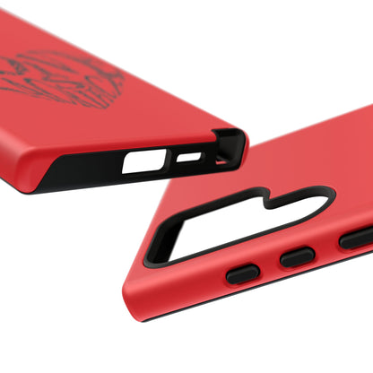 Red 'Love Justice' Heart Phone Case — Protective iPhone Cover, Valentine’s Gift