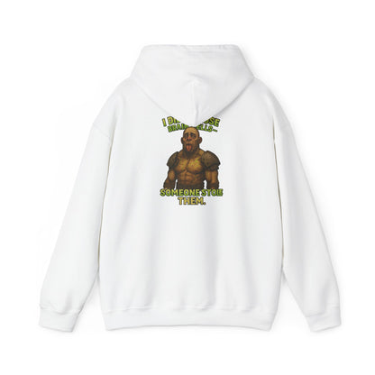 Hoodie — 'I Didn't Loose Brain Cells' Warrior Graphic Hoodie