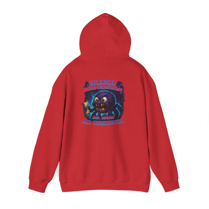 Skull Mage Hoodie — “Silence I’m Mid-Incantation and Mid-Irrelevance!” Graphic Pullover