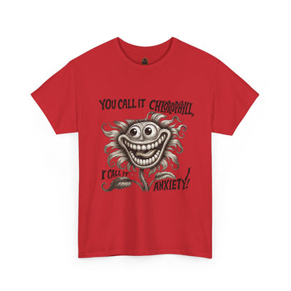 Chlorophyll & Anxiety – Twisted Sunflower Tee