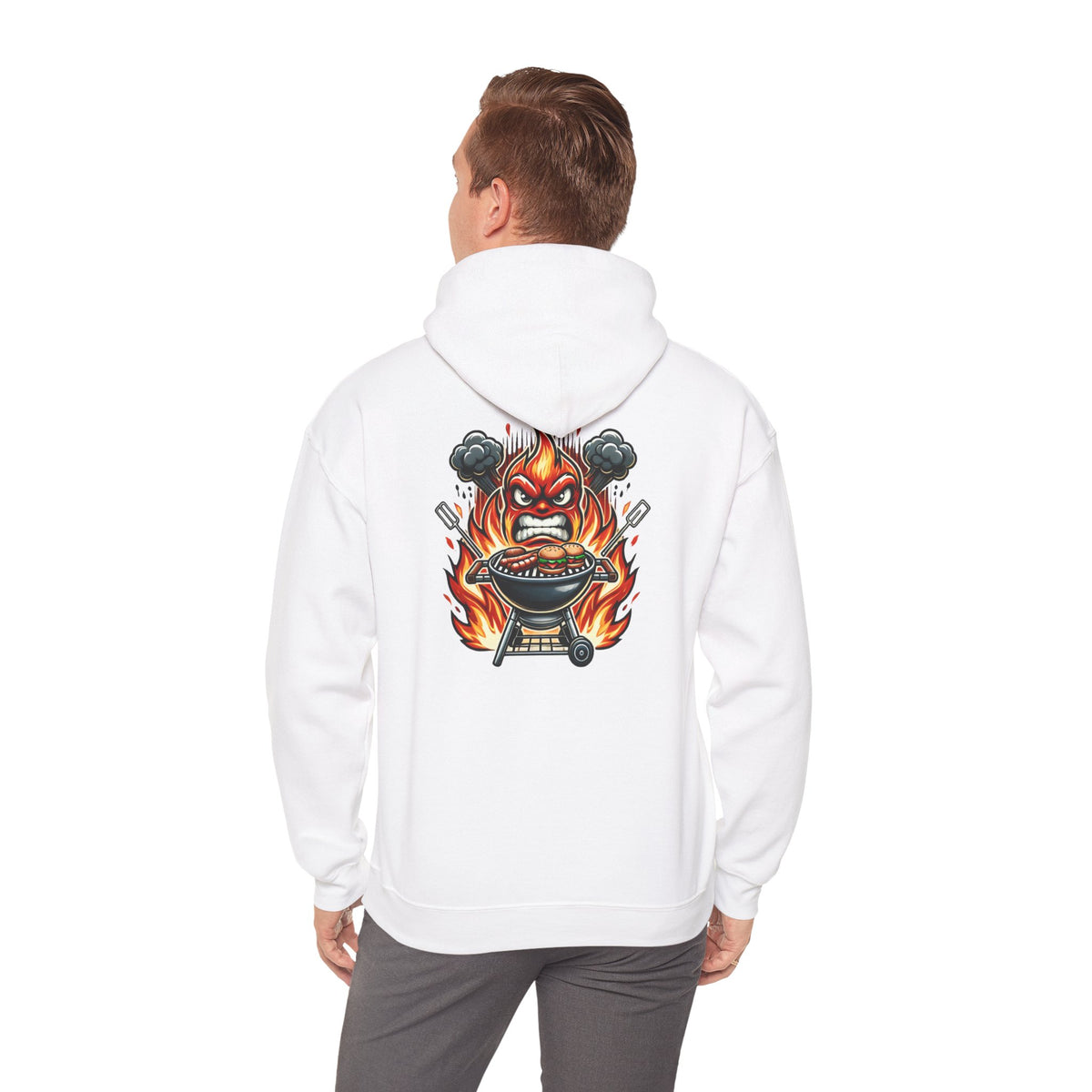 Grillmaster Hoodie – Fire Fueled, Meat Approved