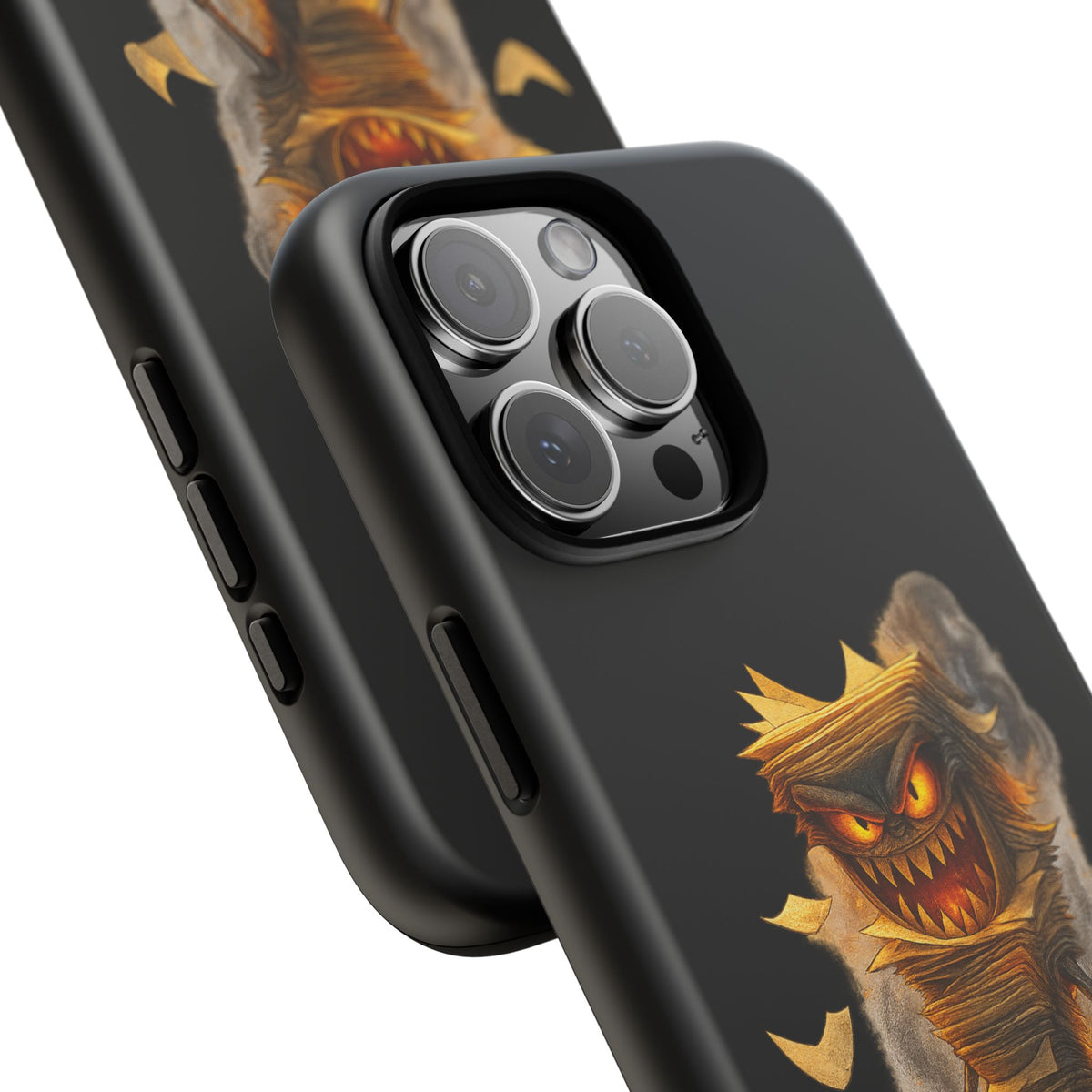 Phone Case — Halloween Mummy Creature “Stapled Your Soul to Page 666” Horror Design