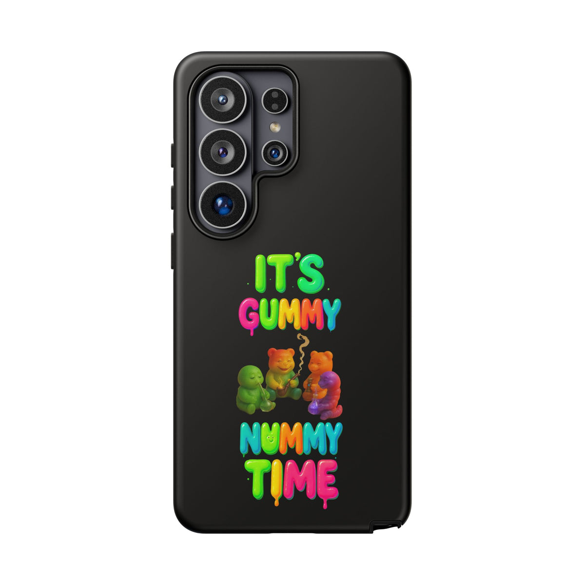 It's Gummy Nummy Time Phone Case — Colorful Gummy Bears Protective Case