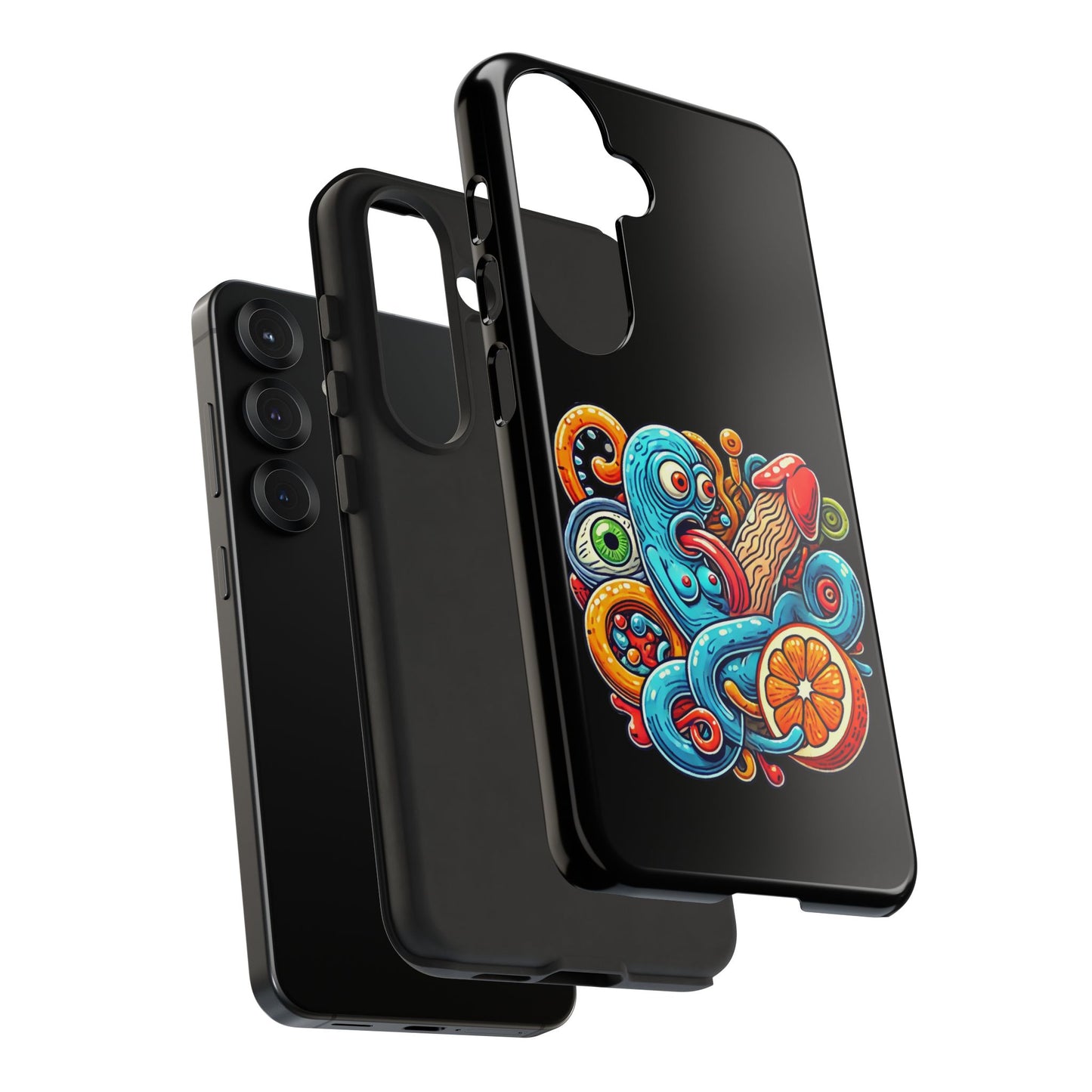 Octopus Surf Phone Case — Colorful Nautical Art Protective Phone Cover