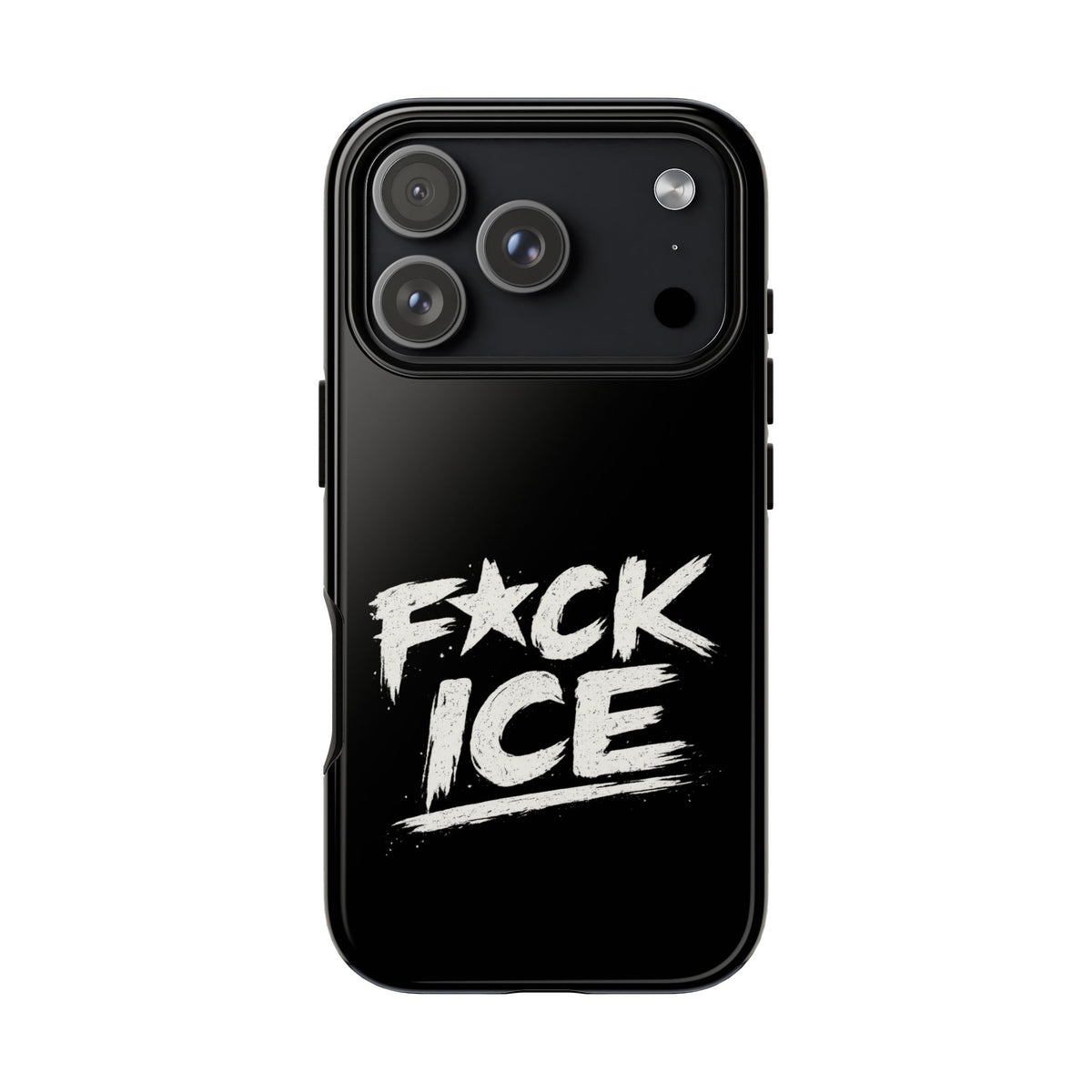 Phone Case — “F*ck Ice” Bold Protest Graphic Protective Case