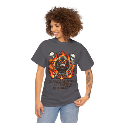 Charcoal Liberty – Angry Grill BBQ Patriot Tee