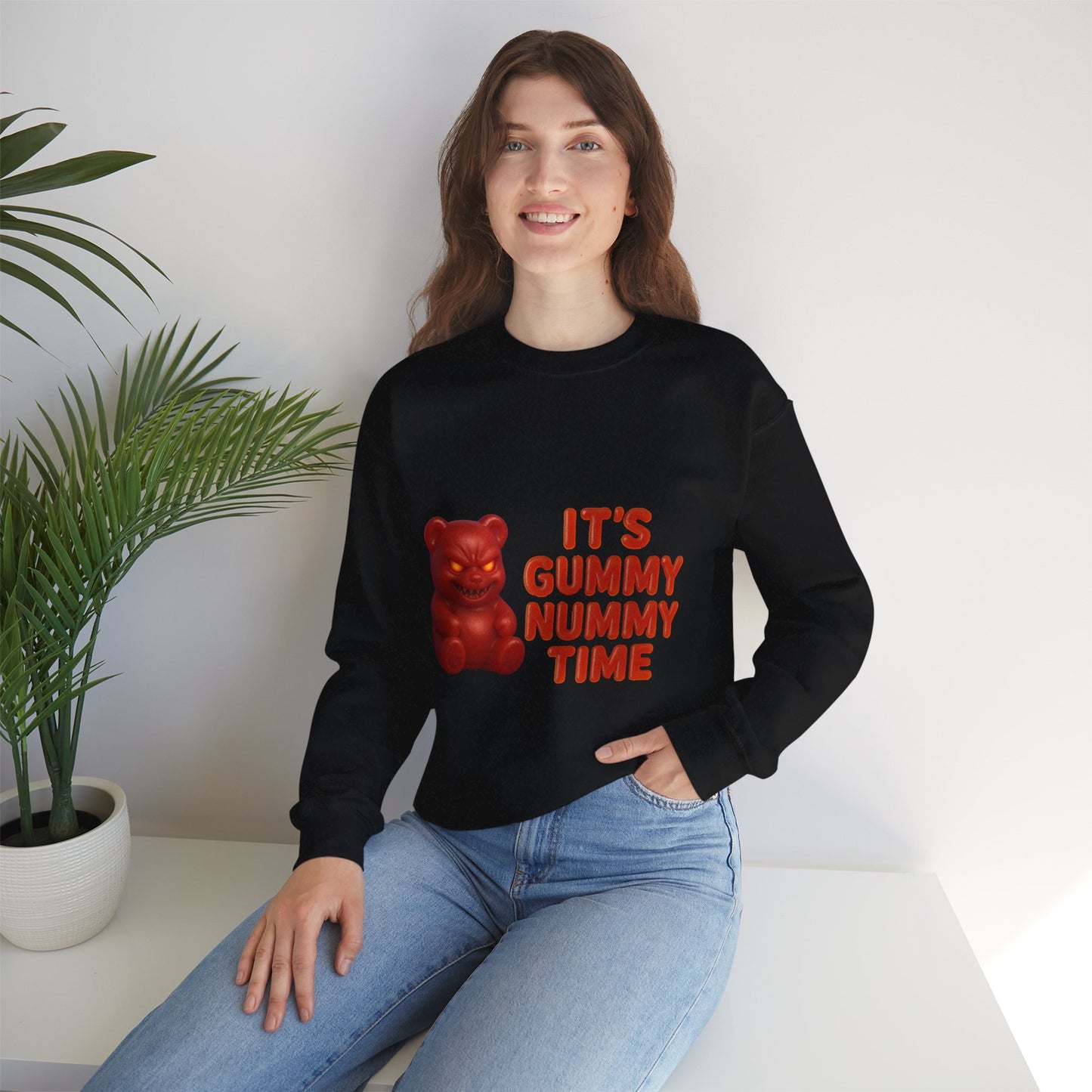 It’s Gummy Nummy Time – Evil Gummy Bear Sweatshirt