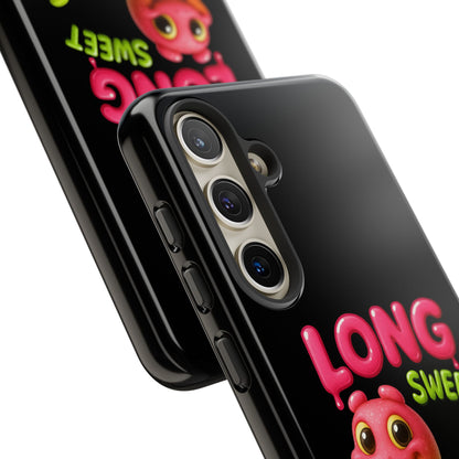 Phone Case — "Long Sweet Sticky" Cute Candy Snake Protective Case
