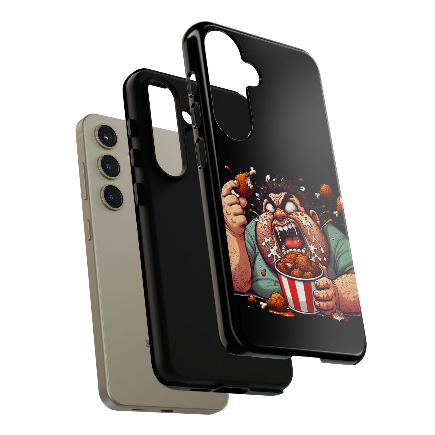 Phone Case — "Tough Cases" Chicken Wing Feast Graphic