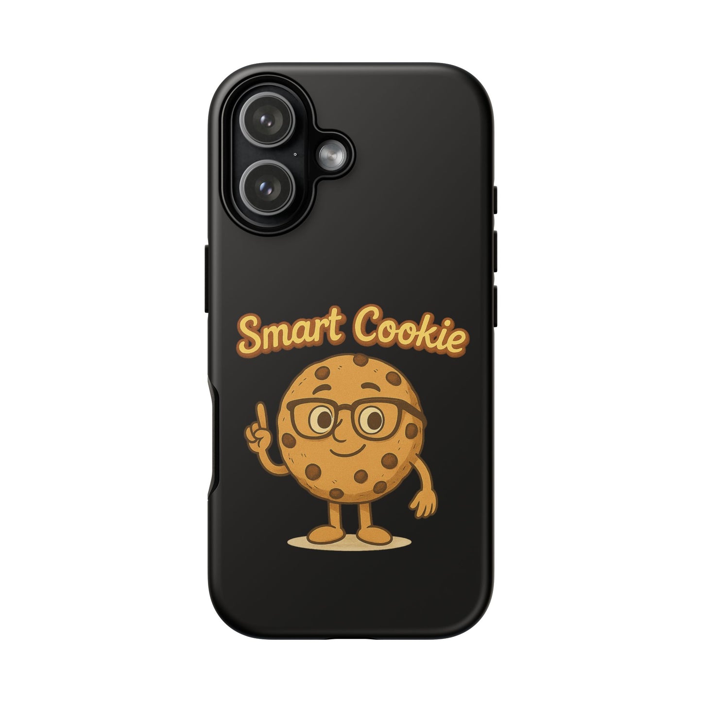 Phone Case — "Smart Cookie" Cute Cartoon Cookie Protective Cover