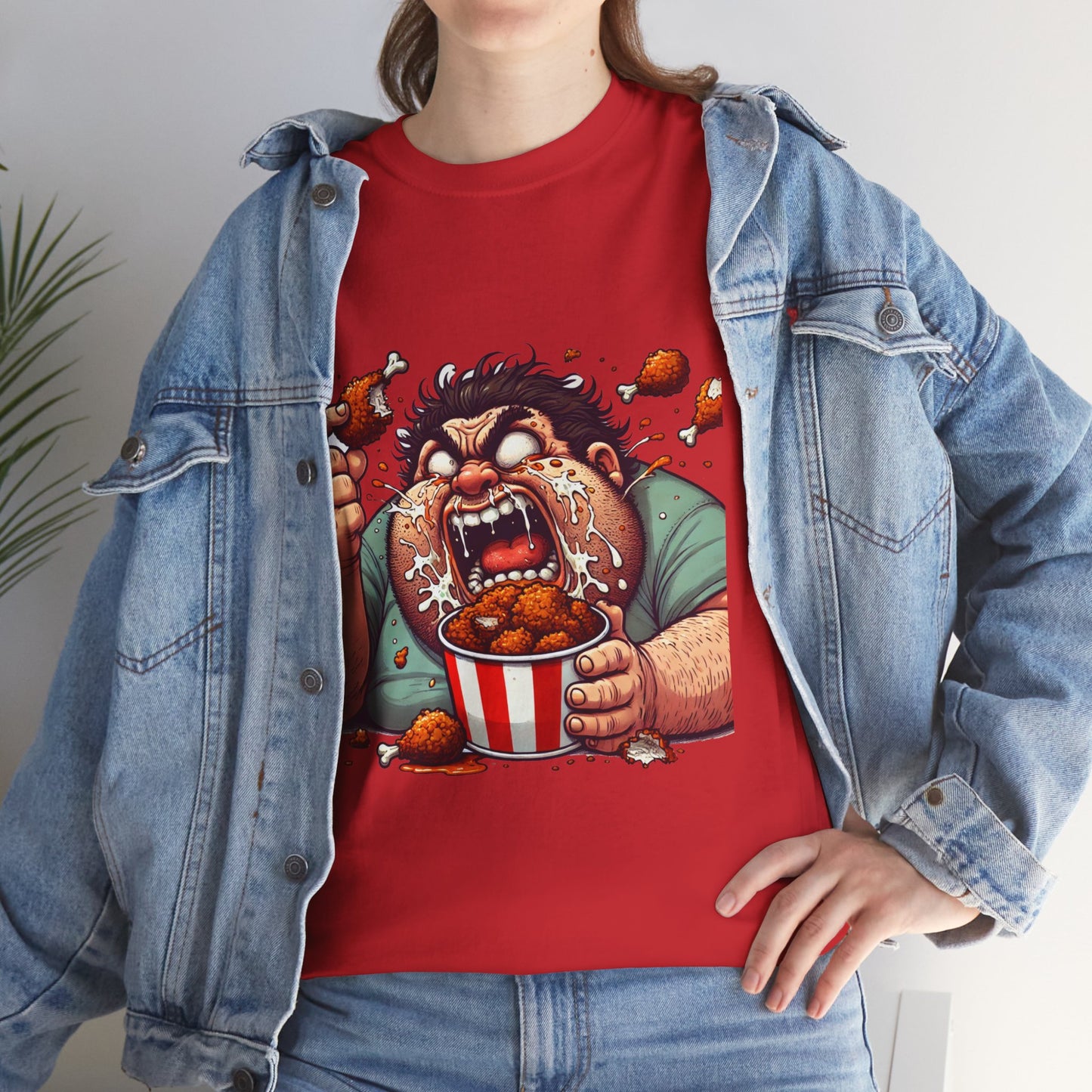 "Chicken Frenzy" Funny Food Lover T-Shirt
