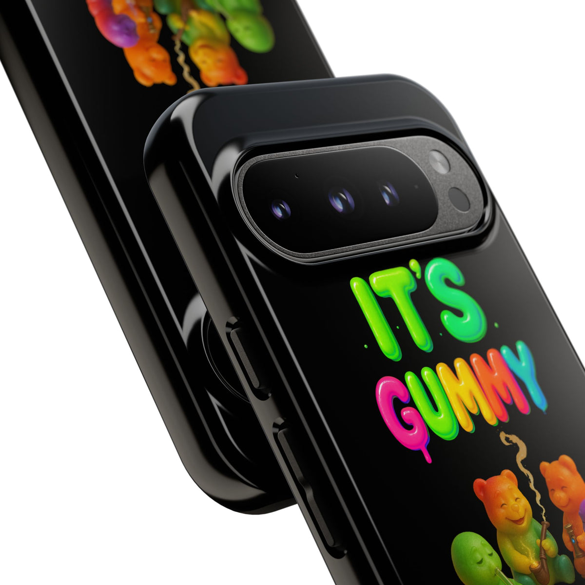 It's Gummy Nummy Time Phone Case — Colorful Gummy Bears Protective Case