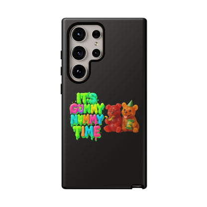 Phone Case — "It's Gummy Nummy Time" Colorful Gummy Bear Protective Case
