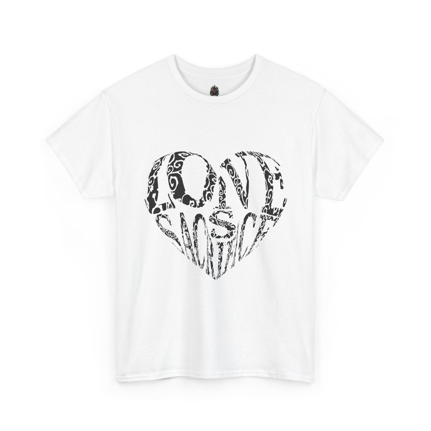 "Love" Artistic Heart T-Shirt