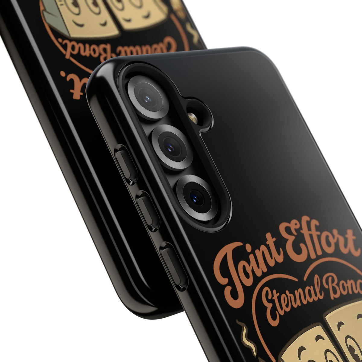 Phone Case — "Joint Effort Eternal Bond" Retro Cannabis Matchstick Design