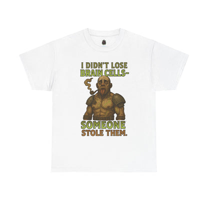 I Didn’t Lose Brain Cells Someone Stole Them T-Shirt | Funny Viking Design