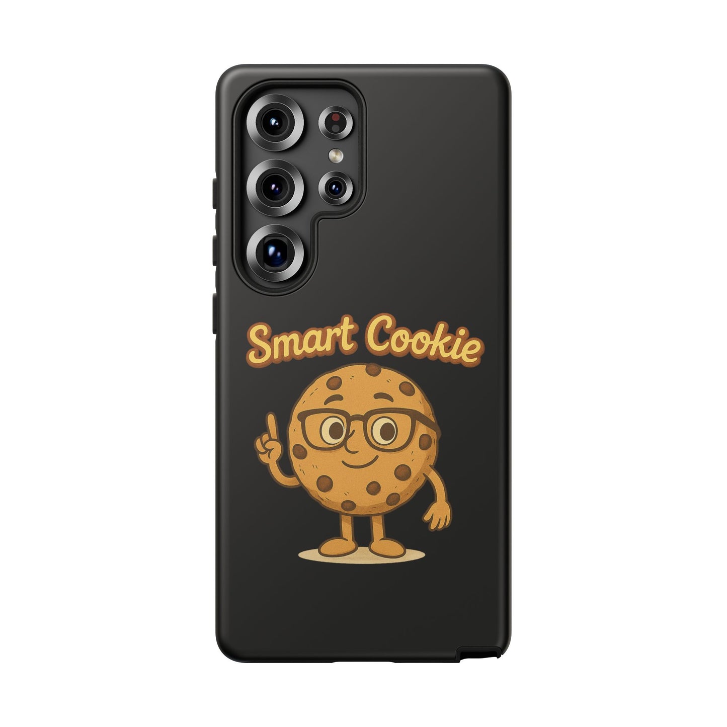 Phone Case — "Smart Cookie" Cute Cartoon Cookie Protective Cover
