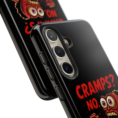 Phone Case — "Cramps? No, Wrath!" Retro Hot-Pepper Graphic