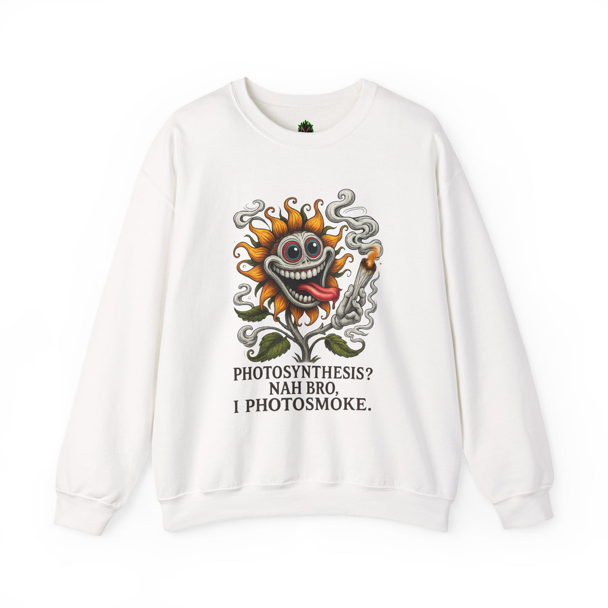 Photosmoke Sunflower Crewneck Sweatshirt