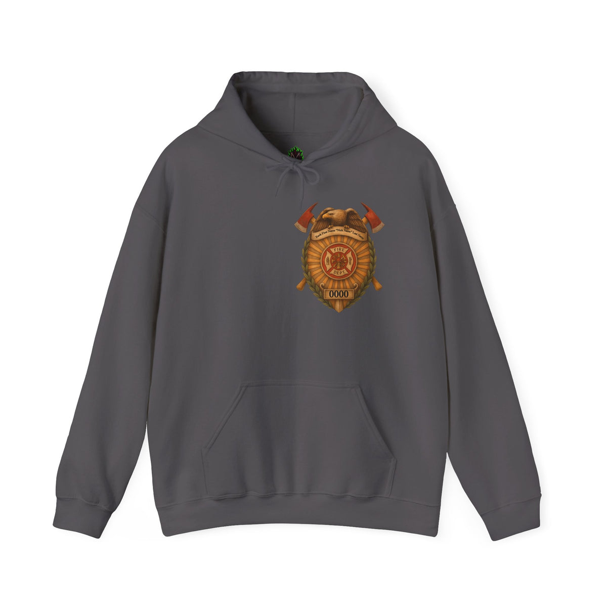 Heat of Danger Firefighter Hoodie