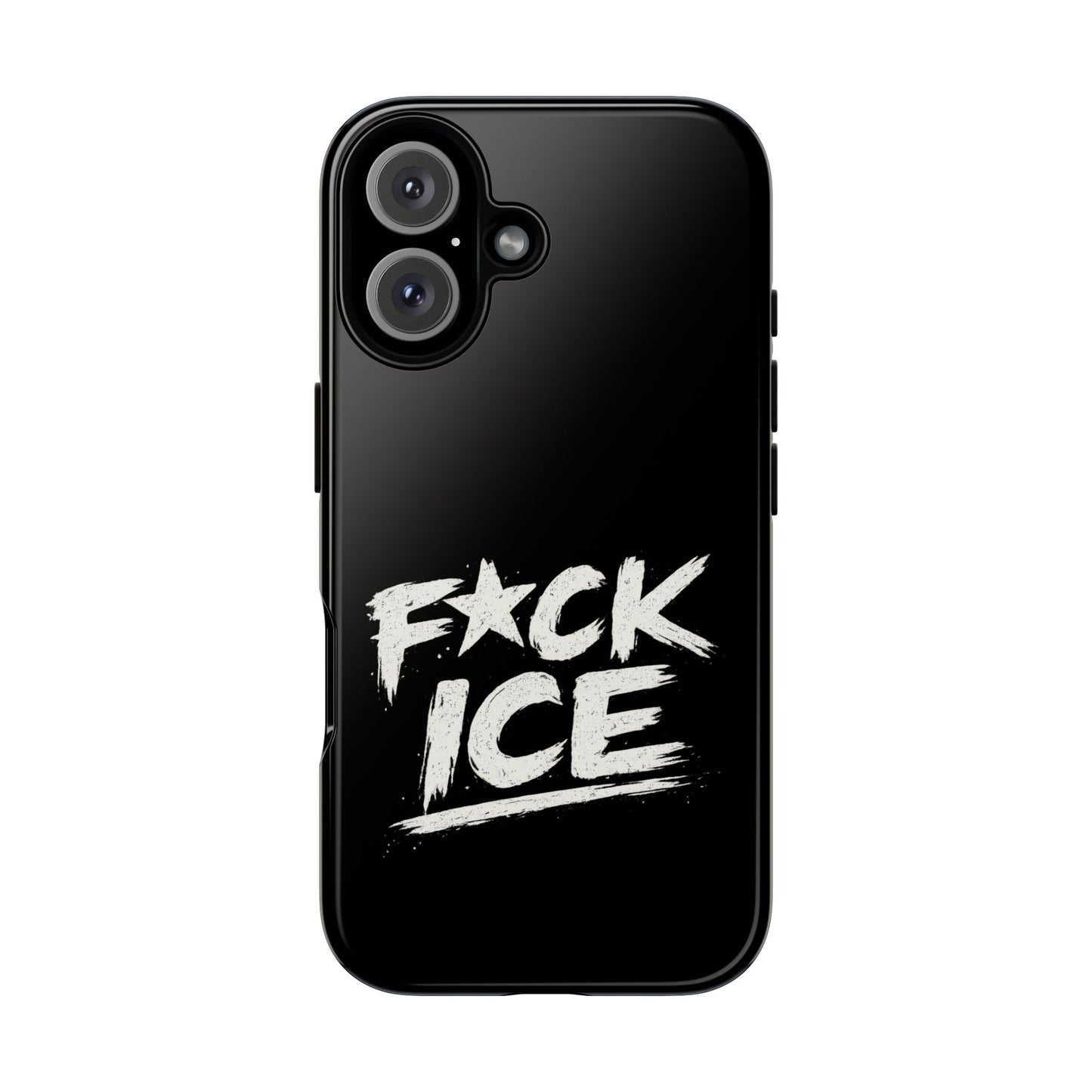 Phone Case — “F*ck Ice” Bold Protest Graphic Protective Case