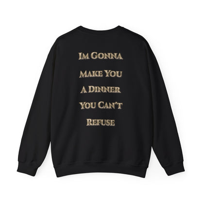 The Grillfather – Charcoal Crewneck Sweatshirt