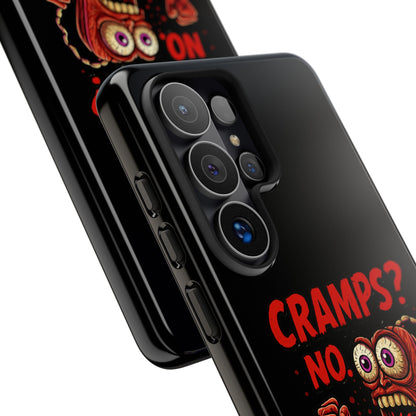 Phone Case — "Cramps? No, Wrath!" Retro Hot-Pepper Graphic