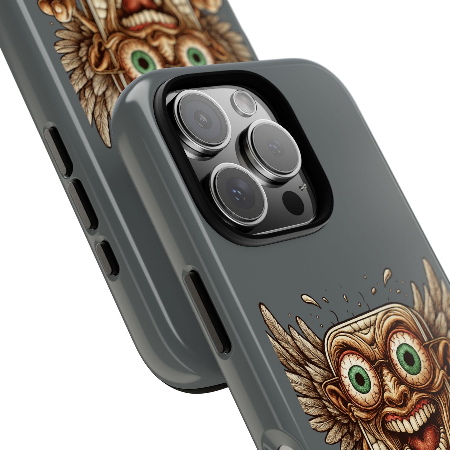 Phone Case — Funny Vintage Winged Toaster Design (“Your Opinion Has Less Absorbency”)