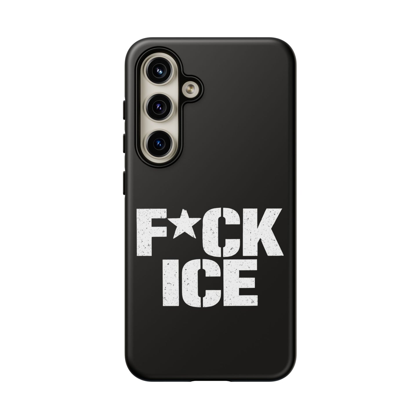 Phone Case — “F*CK ICE” Bold Protest Protective Cover