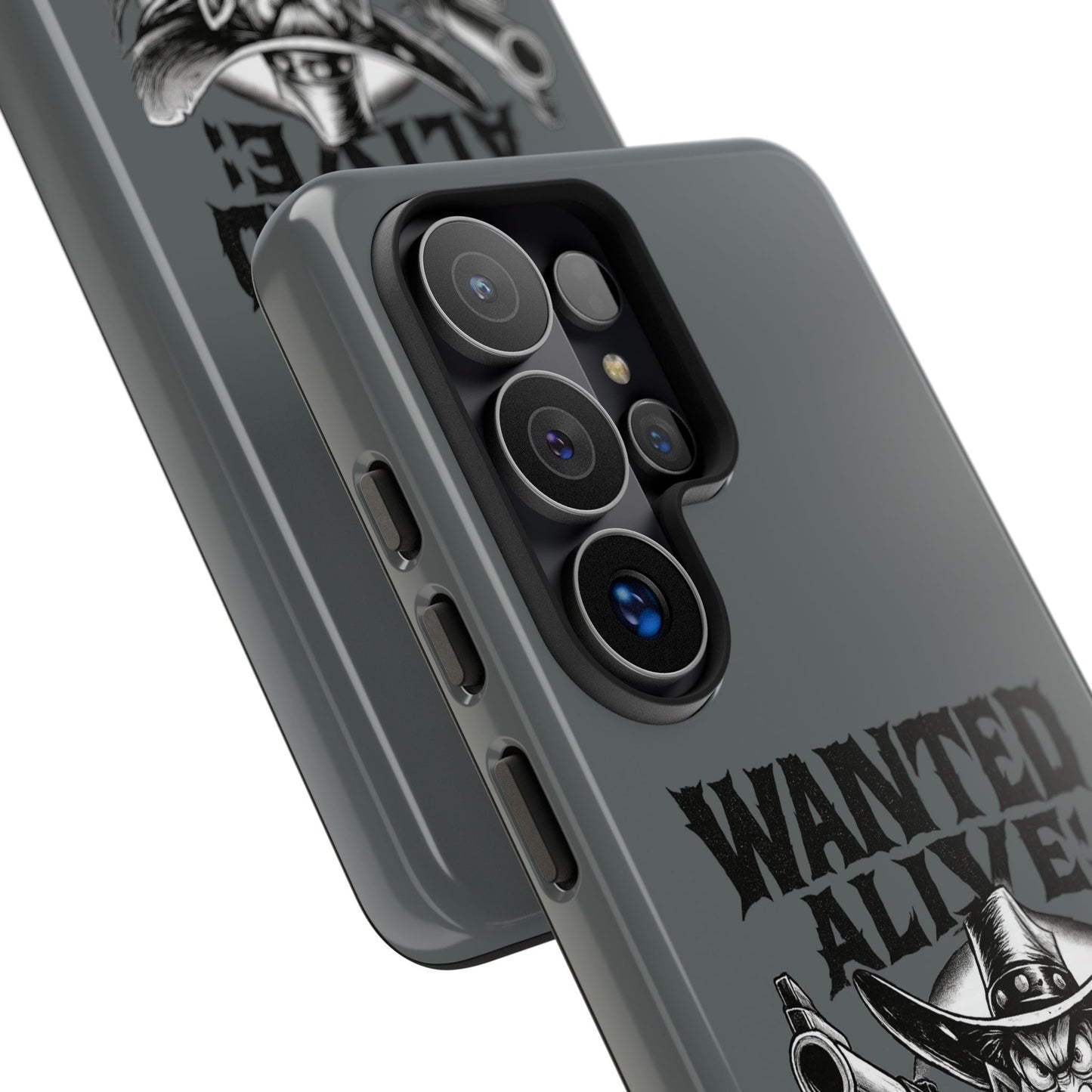 Phone Case — "Wanted Alive!" Cowboy Chewin' Tobacco Graphic