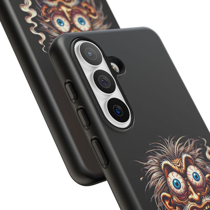 Phone Case — Wild Cartoon Monster Smoking Design